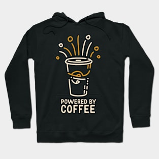 POWERED BY COFFEE Hoodie